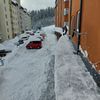 Shoz sněhu a ledu pomocí horolezecké techniky