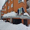 Shoz sněhu a ledu pomocí horolezecké techniky