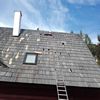 Oprava doškové střechy - před realizací