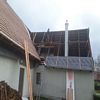 Oprava sedlové střechy - pvc šindel EUREKO, Trutnov - při realizaci