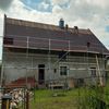 Oprava sedlové střechy Trutnov - systém Satjam - při realizaci
