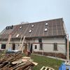 Oprava sedlové střechy Trutnov - při realizaci