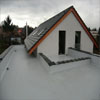 Oprava střechy garáže hydroizolační folií (po realizaci)