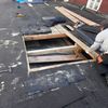 Oprava ploché střechy hotel Eden Špindlerův Mlýn, folie Sika- před realizaci