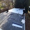 Oprava ploché střechy folií Sika, Vlčice u Trutnova - při realizaci
