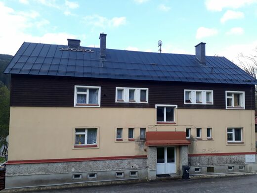 Montáž sněhových zábran Prefa